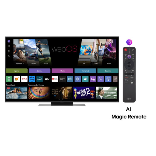 Televisio LG 55QNED86A3A MiniLED 55" Smart