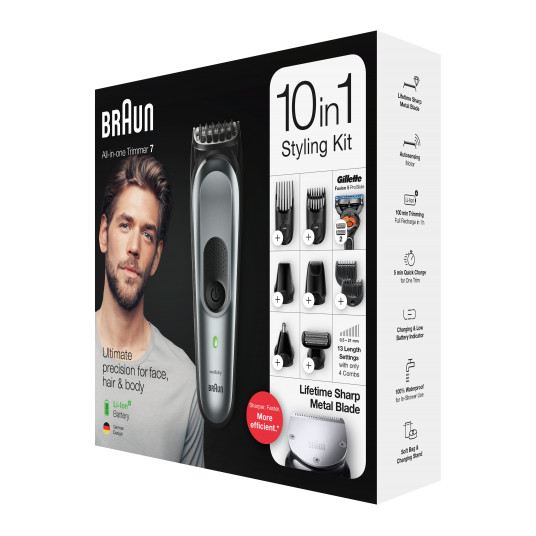 Parranajokone Braun Trimmer All-in-one MGK7221