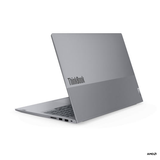Kannettava tietokone Lenovo ThinkBook 16 G6 ABP, 16 WUXGA, AMD Ryzen 5, RAM 16GB, 512GB SSD, AMD Radeon Graphics, Windows 11 Pro, Arctic Grey 21KK007QMH