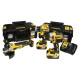 DEWALT COMBO KIT 18V DCK384P2T (DCD796+DCF887+DCG405) 2x5,0Ah