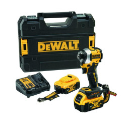 DEWALT. MURTAJAPURISTIN18V DCF850P2T 208Nm 2x5.0Ah TSTAK LANYARD READY VALMIINA