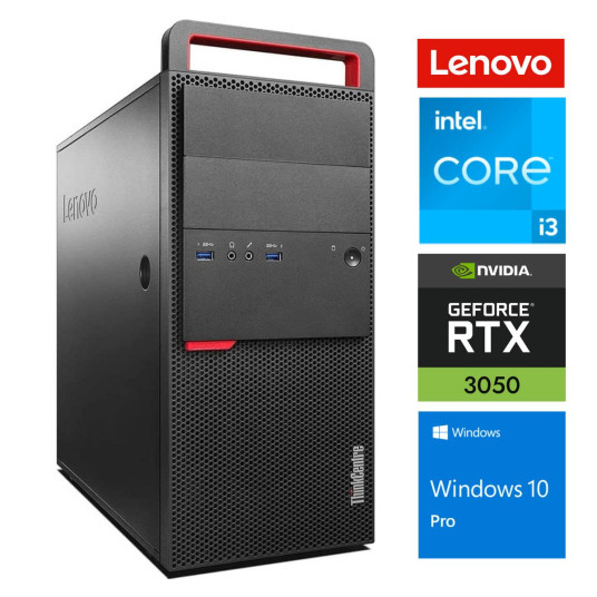 Lenovo M800 Tower i3-6100 8GB 1TB RTX3050 6GB WIN10Pro