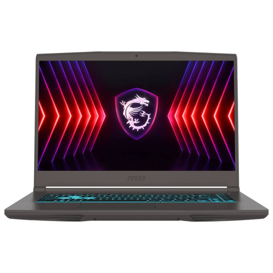 MSI Thin 15 B12UC-1437 - 15,6" FHD 144Hz näyttö, Intel Core i5-12450H, 16GB RAM, 512GB SSD, NVIDIA RTX 3050, Windows 11 Home