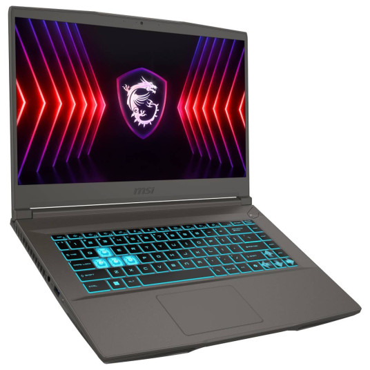 MSI Thin 15 B12UC-1437 - 15,6" FHD 144Hz näyttö, Intel Core i5-12450H, 16GB RAM, 512GB SSD, NVIDIA RTX 3050, Windows 11 Home