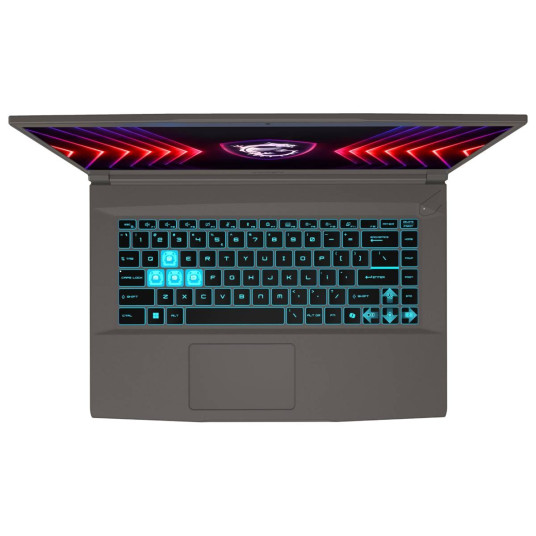 MSI Thin 15 B12UC-1437 - 15,6" FHD 144Hz näyttö, Intel Core i5-12450H, 16GB RAM, 512GB SSD, NVIDIA RTX 3050, Windows 11 Home