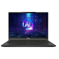 MSI Stealth A16 AI+ A3XVGG-203 - 16" UHD+ 120Hz näyttö, AMD Ryzen AI 9 HX 370, 32GB LPDDR5X RAM, 2TB SSD, NVIDIA RTX 4070, Windows 11 Pro