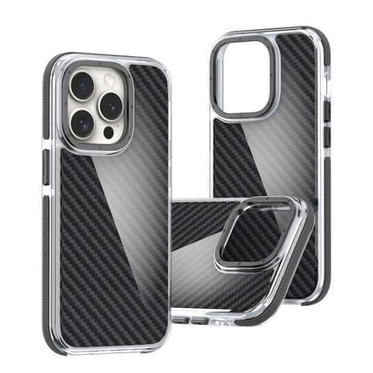 Mocco Acrylic Carbon Back Case for Samsung Galaxy S25 Plus