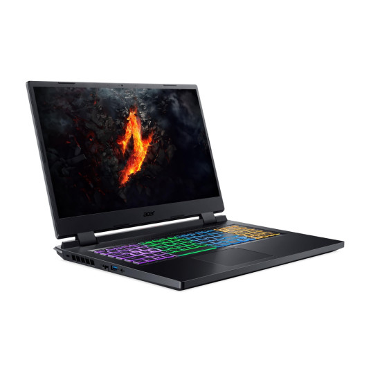 Acer Nitro 5 (AN517-55-738F) 17.3 Full HD, IPS, 144Hz, Intel i9-12900H, 16GB RAM, 1TB SSD, GeForce RTX 4060, Windows 11 Home -käyttöjärjestelmä Windows 11 Home