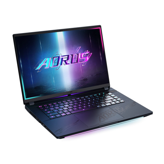 Kannettava tietokone Gigabyte AORUS MASTER, 16 WQXGA, Intel Core Ultra 9, RAM 32GB, 1TB SSD, NVIDIA GeForce RTX 5080, Windows 11 Pro, Black 16BYHC5EEE64SP