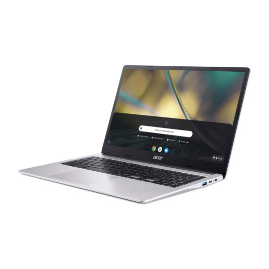 Acer Chromebook (CB315-4HT-C5RZ) 15,6" Full HD -kosketusnäyttö, IPS, Intel Celeron N5100, 8 Gt RAM-muistia, 128 Gt eMMC, ChromeOS