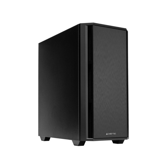 Chieftec AZ-01B-OP Mini Tower PC-kotelo Musta
