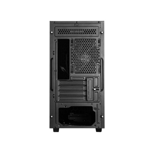 Chieftec AZ-01B-OP Mini Tower PC-kotelo Musta