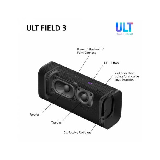 SONY SRS-ULT30B Äänikaiutin
