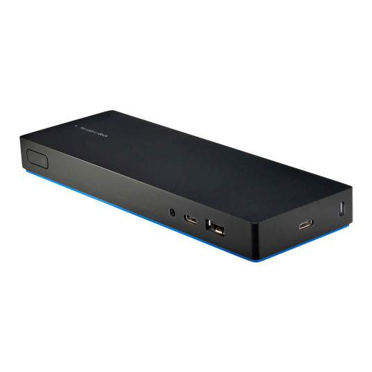 HP Elite USB-C Dock G4| 1 × USB 3.0| 1 × USB-C| 3,5 mm:n ääniliitäntä| 1 × Gigabit Ethernet| 1 × HDMI 2.0| 1 × DisplayPort| 2 × Powered USB 3.0| 1 × USB 2.0| Päivitetty/uusittu