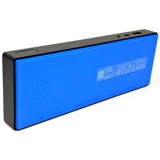 HP Elite USB-C Dock G4| 1 × USB 3.0| 1 × USB-C| 3,5 mm:n ääniliitäntä| 1 × Gigabit Ethernet| 1 × HDMI 2.0| 1 × DisplayPort| 2 × Powered USB 3.0| 1 × USB 2.0| Päivitetty/uusittu