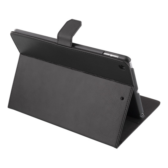 Kotelo DELTACO iPad 10.2 " 2019, ekologinen nahka, magneettisuljenta, jalusta-toiminto, musta / IPD-2019