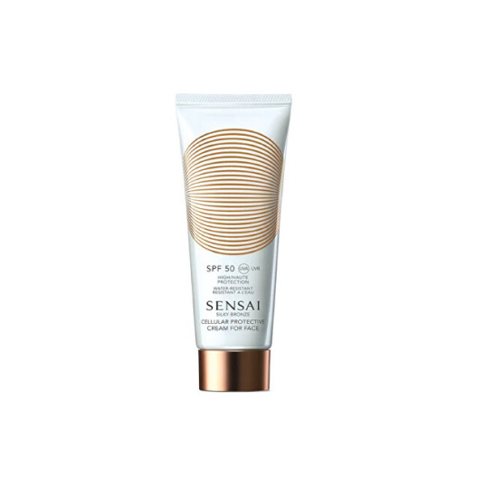Sensai - Suojaava kasvovoide SPF 50+ Silk y Bronze (Cream for Face) 50 ml