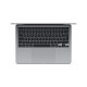 Apple MacBook Air 13,6" M3 MXCR3D/A Space Grau Apple M3 Chip ja 8-core CPU, 10-Core GPU 16 Gt RAM, 512 Gt SSD