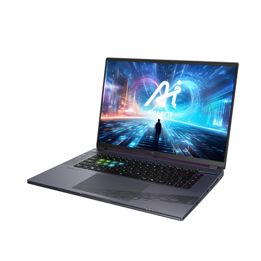 GIGABYTE AORUS 16X ASG-63DEC65SH - 16" QHD 165 Hz -näyttö, Intel Core i9-14900HX, 32 Gt RAM, 2 Tt SSD, NVIDIA GeForce RTX™ 4070, Windows 11 Home
