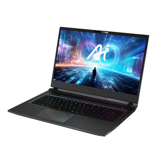 GIGABYTE AORUS 17 BSF-H3DE654SH - 17" QHD 240Hz näyttö, Intel Core i7-13620H, 16GB RAM, 1TB SSD-levy, NVIDIA GeForce RTX 4070, Windows 11 Home