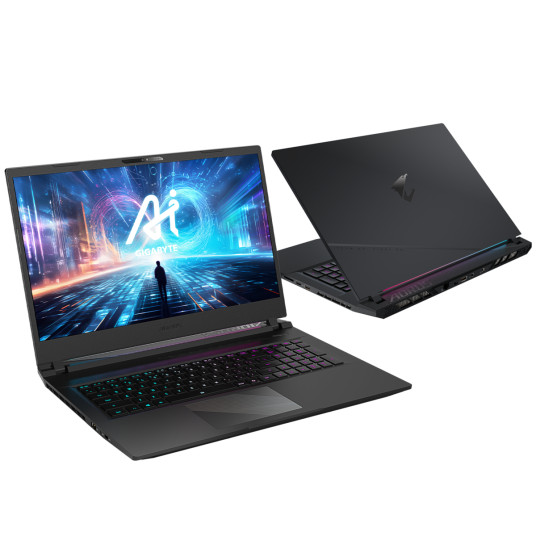 GIGABYTE AORUS 17 BSF-H3DE654SH - 17" QHD 240Hz näyttö, Intel Core i7-13620H, 16GB RAM, 1TB SSD-levy, NVIDIA GeForce RTX 4070, Windows 11 Home