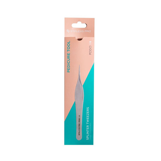 STALEKS - Ammattimaiset jalkahoitopinsetit PODO 10 (Splinter Tweezers)