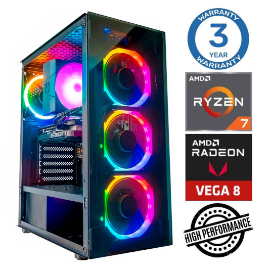 INTOP Ryzen 7 5700G 32GB 1TB SSD M.2 NVME Radeon RX Vega 8 no-OS