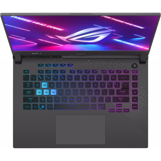 Asus ROG Strix G15 G513 15.6"|AMD Ryzen 7 6800H (8C/16T, 3.2-4.7 Ghz, 8 MB)|NVIDIA® GeForce RTX™ 3060 6GB GDDR6|16GB DDR4|1Tb SSD| 15.6“ QHD (2560x1440) 16:9 IPS AG 144Hz|Wi-Fi 6+Bluetooth 5.1- RangeBoost|Aura Sync light bar|Win 11|Atnaujintas/Renew