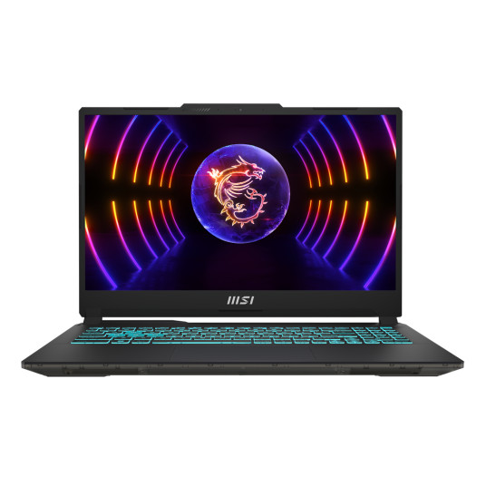 MSI Cyborg 15 A13VE-1005 - 15.6" FHD 144Hz näyttö, Intel Core i5-13420H, 16GB RAM, 512GB SSD, NVIDIA RTX 4050, FreeDOS