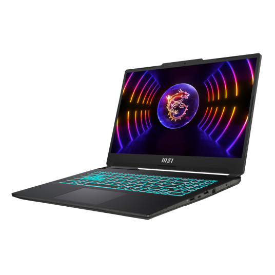 MSI Cyborg 15 A13VE-1005 - 15.6" FHD 144Hz näyttö, Intel Core i5-13420H, 16GB RAM, 512GB SSD, NVIDIA RTX 4050, FreeDOS