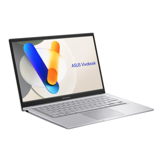 Asus Vivobook 14 X1404VA-EB1027W | Cool Silver | 14 " | IPS | FHD | 1920 x 1080 pikseliä | Häikäisemättömyys | Intel Core i5 | i5-1334U | 16 GB | DDR4 | Kiintolevyn kapasiteetti 512 GB | Intel Iris Xe Graphics | Windows 11 Home | 802.11ax | Bluetooth 5.3 