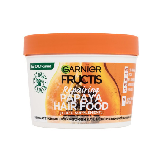 Hair Mask Garnier Fructis Hair Food Papaya Repairing Mask, 400ml