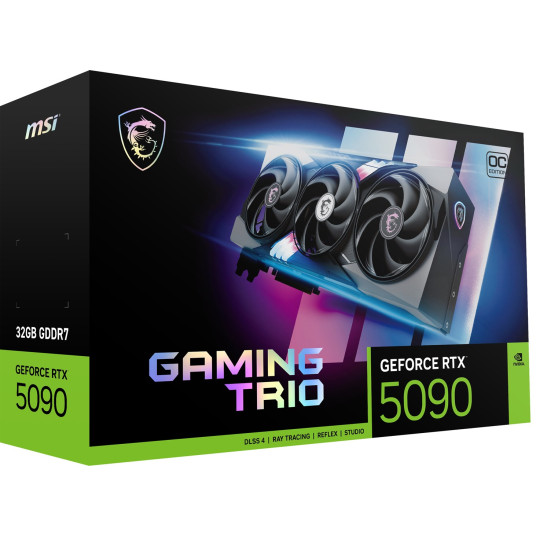 Näytönohjain. MSI RTX 5090 32G GAMING TRIO OC