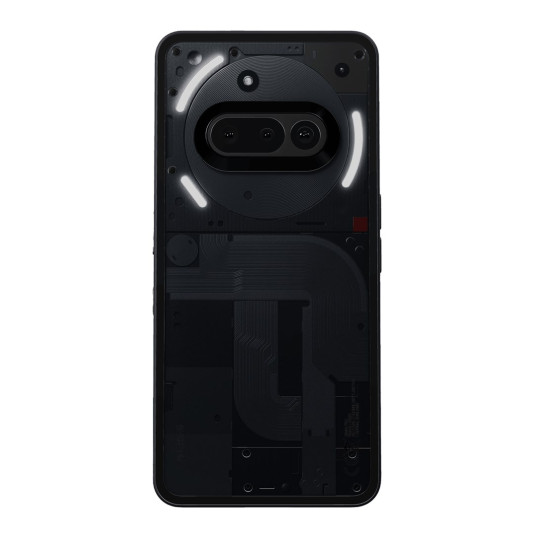 Nothing Phone (3a) Pro puhelin, 256/12 Gt, musta