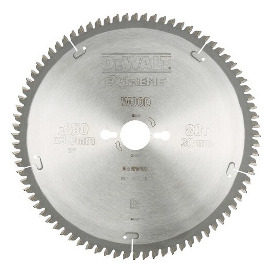 DeWALT DT4287-QZ pyörösahanterä 25 cm 1 kpl 1 kpl