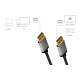 DisplayPort-kaapeli DP/M–DP/M, 4K/60Hz, alu,1