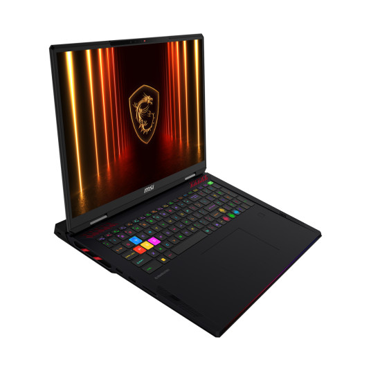 Kannettava tietokone MSI Raider A18 HX A9WIG-080, 18 UHD+, AMD Ryzen 9, RAM 64GB, 2TB SSD, NVIDIA GeForce RTX 5080, Windows 11 Home, Core Black 00182L-080