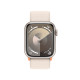 Älykello Apple Watch Series 9 GPS + Cellular 41mm Starlight Aluminium Case with Starlight Sport Loop MRHQ3ET/A