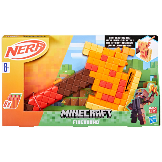 NERF MINECRAFT -ase FIREBRAND