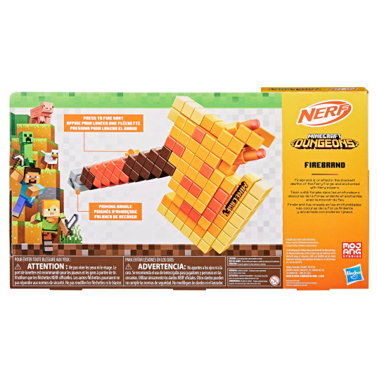 NERF MINECRAFT -ase FIREBRAND