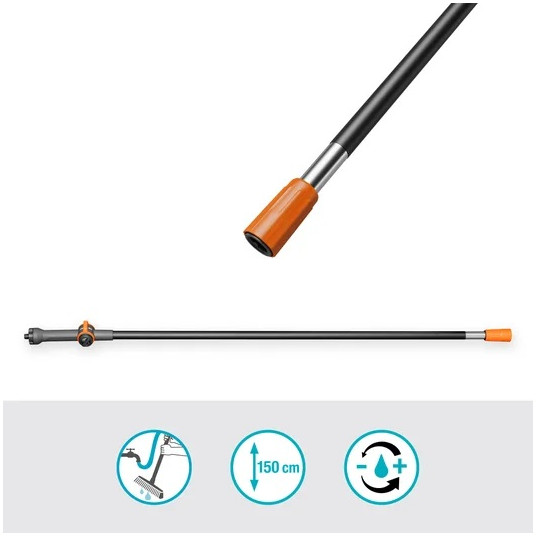 Gardena Cleansystem kahva M 150 cm (18802-20) | Gardena
