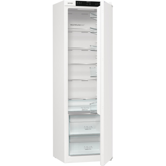 Gorenje Refrigerator | RI517E41WF | Energy efficiency class E | Built-in | Larder | Height 177.2 cm | Fridge net capacity 300 L | Display | 35 dB | White