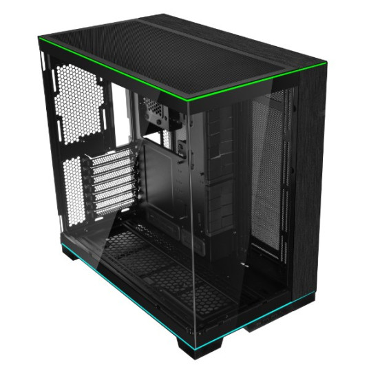 Lian Li O11D EVO RGB, karkaistu lasi - musta