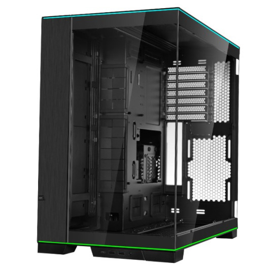 Lian Li O11D EVO RGB, karkaistu lasi - musta