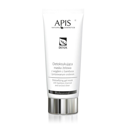 APIS_Professional detoxifying geelinaamio bambuhiilellä ja ionisoidulla hopealla 200ml