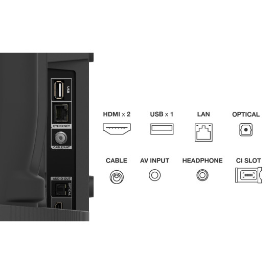 Televisio TCL 43S5400A Full HD 43" Smart
