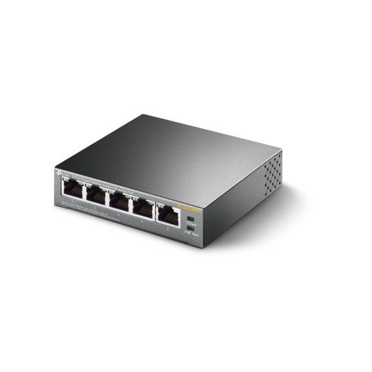 TP-Link TL-SG1005P Verkkoyhteydet Hallitsematon Gigabit Ethernet (10/100/1000) PoE-tuki Musta