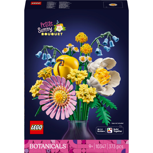 LEGO® 10347 Botanicals Pieni aurinkoinen kukkakimppu