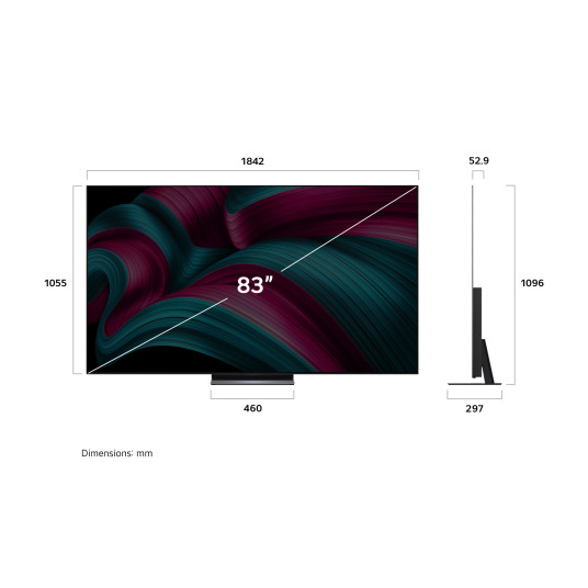 Televisio LG OLED83C51LA OLED 83" Smart