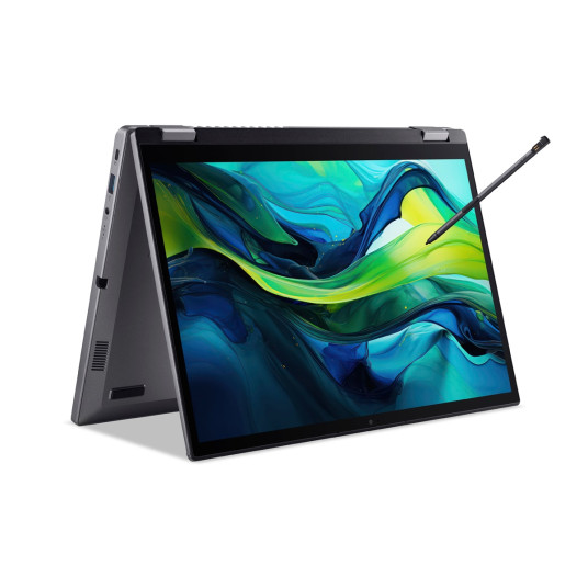 "Acer Aspire Spin 14 (ASP14-52MTN-79EW) 14" WUXGA kosketusnäyttö, IPS, Intel Ultra i7U-155U, 11 TOPS, 32 GB RAM, 1 TB SSD-levy, Windows 11".
